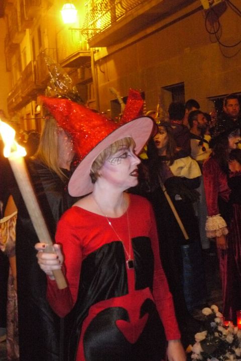 Aquelarre de Cervera. Dijous Gras. Bruixa