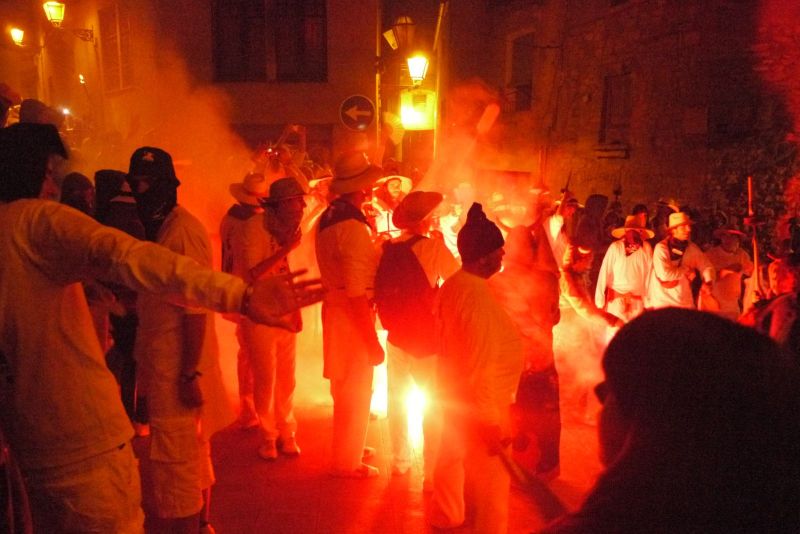 Aquelarre de Cervera. Dijous Gras. Correfoc 1
