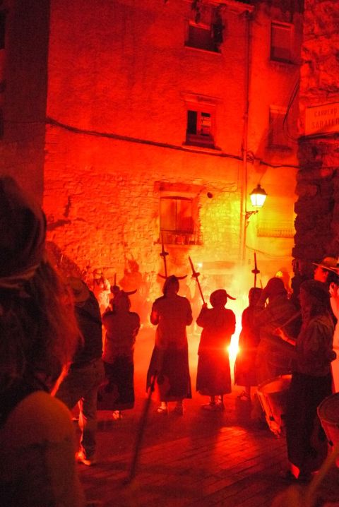 Aquelarre de Cervera. Dijous Gras. Correfoc 2