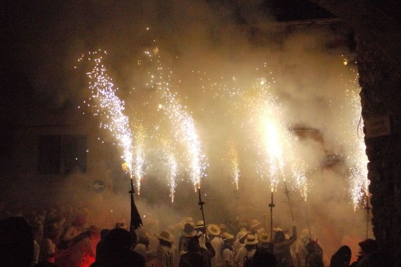 Aquelarre de Cervera. Dijous Gras. Correfoc 3
