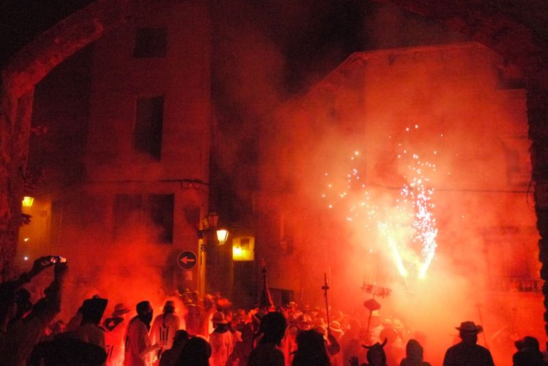 Aquelarre de Cervera. Dijous Gras. Correfoc 5