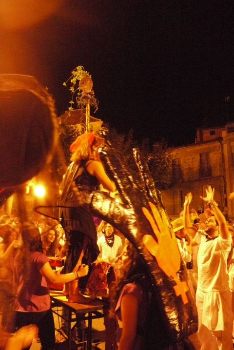 Aquelarre de Cervera. Dijous Gras. Mà negra