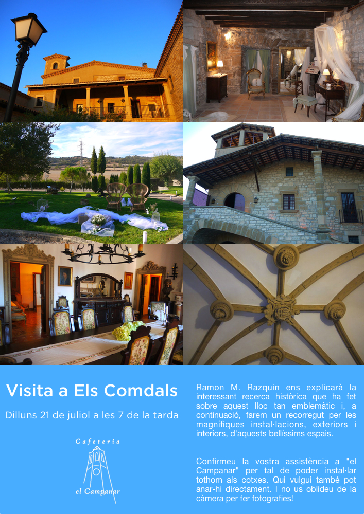 Cartell email Visita els Comdals
