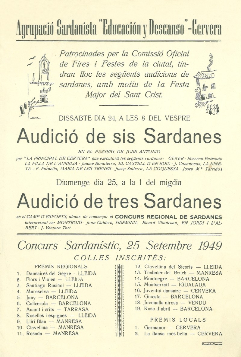 cervera balla sar només part de baix